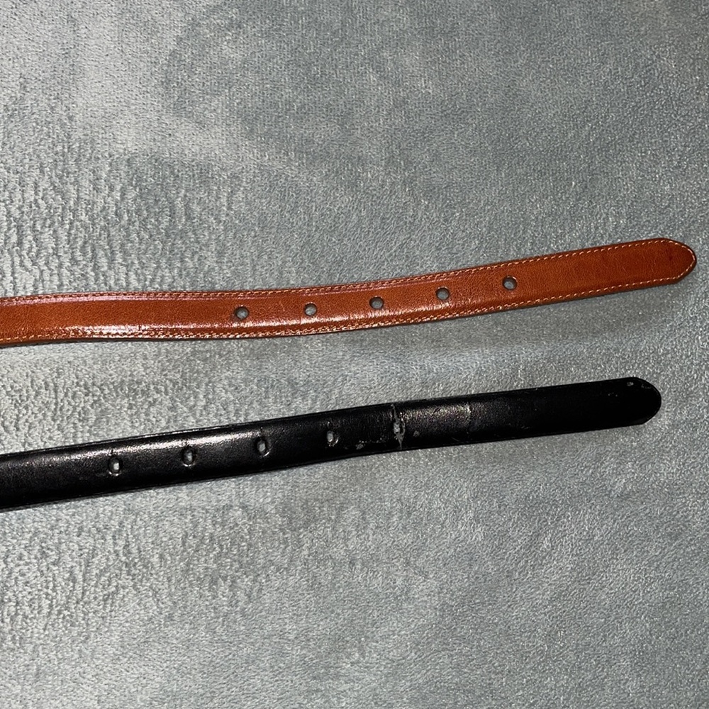 Set of two Women’s Leather Belts - Gently Worn - Picture 2 of 8